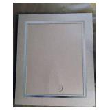 Sturdy Cardboard Freestanding Frame. Matted for 8"x10" photo 10ct