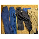 7 Pair Red Kap - Like NEW Work Pants, Smaller Sizes