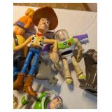 TOYS - Tub of - Woody, Toy Story, Tiger ++ See pics! Star Wars, Jungle Book, Gremlins