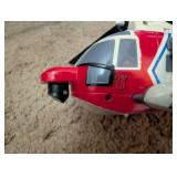 Tonka Fire Electronic Helicopter WORKS - + Snoopy Bubble Gum Plane Dispenser Peanuts USF INC