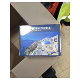 Aegean Sea. Blazing with Color. 1000 Pc. Jigsaw Puzzle. No. 7050-011.