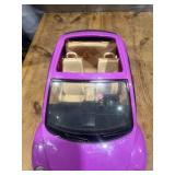 2000 Vintage Mattel Barbie Volkswagen VW Purple Beetle Car Bug with Sunroof Rose