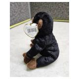 Ty Beanie Baby: Congo the Gorilla | Stuffed Animal | MWMT, DOB: November 9th 1996