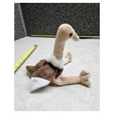 Ty Beanie Baby Stretch The Ostrich 11 Inch Plush Toy, DOB: September 21st 1997