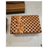 LOT OF 3 CHRISTMAS GIFT BOXES