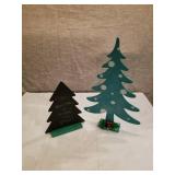 LOT OF CHRISTMAS TREES DECOR