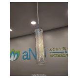 (5) Elan Krysalis 1 Light Mini Pendant in Chrome 83065