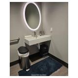 Restroom Lot W/ LED Mirror, Soap Dispenser, and More! Sink Not Included!