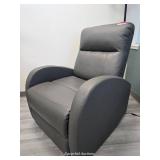 Gray Power Recliner