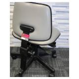 Gray Vinyl Office Chair