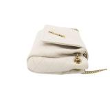 Yves Saint Laurent Lambskin Mini Nolita White