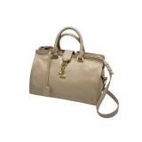 Yves Saint Laurent Baby Cabas 2-Way Shoulder Bag Beige