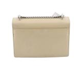 Yves Saint Laurent Leather Sunset Shoulder Bag Beige