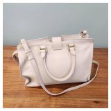 Yves Saint Laurent Baby Cabas 2-Way Shoulder Bag Beige