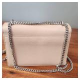 Yves Saint Laurent Leather Sunset Shoulder Bag Beige