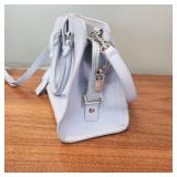 Yves Saint Laurent Baby Cabas 2-Way Shoulder Bag Baby Blue