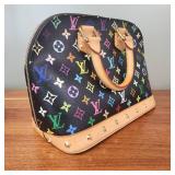 Louis Vuitton Black Murakami Alma PM