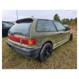 1989 Honda Civic, GREEN & BLUE