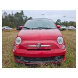 2013 Fiat 500 Abarth, RED