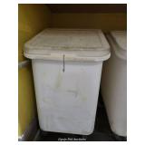 16in Angled Rolling Ingredient Bin