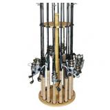 Rush Creek Creations Round 16 Fishing Rod Rack