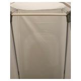 Light-Weight Wardrobe, Storage w/ Hanging Rod/Zipper Front