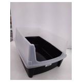 XL Cat Litter Box, Approximately 18 x 30 Inch