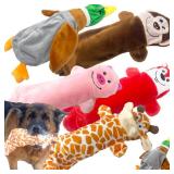 Jalousie 5 Pack No Stuffing Dog Toys Assortment - Holds A Bottle - Dog Toys to Keep Them Busy Assortment Puppy Pet Mutt Dog Toy Dog Toy for Medium Large Dog