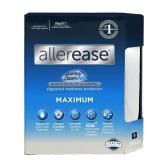 Allerease Maximum Allergy Relief Zippered Mattress Protector Full