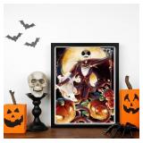 2 Pack 1000 Pieces Christmas Puzzles, Jack & Sally Jigsaw Puzzles for Adults 1000 Pieces and Up, The Nightmare Before Movie, Skellington Christmas Anime Puzzle Gifts for Women & Men & Mom