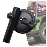 RCRBT Universal Suction Cup Type Vehicle Flagpole Bracket Multi Function Flag Pole Kit for ATV UTV Jeep Wrangler & House