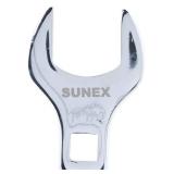 SUNEX TOOLS 97740A 1/2 Dr. 1 1/4 Jumbo Crowfoot Wrench CRV