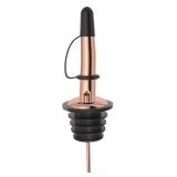 Pafusen 12 Pack Liquor Bottle Pourers, Liquor Pour Spout for Liquor Bottles, Stainless Steel Olive oil Dispenser Spout, Alcohol Pourer Dust Caps Covers Fixed, Rose Gold