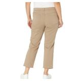 Gloria Vanderbilt womens Amanda Classic High Rise Tapered Jean, Hazelnut, 10 Petite Regular