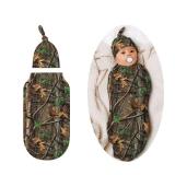 Green Camo Swaddle Blankets Newborn Receiving Blanket Baby Swaddle Wrap Soft Sleeping Sack for Baby Girls Boys