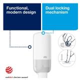 Tork Foam Skincare Manual Dispenser for Foam Soap and Hand Sanitizer 571501   Economical, S4 Dispenser System, White