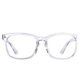 Maxjuli Blue Light Blocking Glasses,Computer Reading/Gaming/TV/Phones Glasses for Women Men(Transparent)