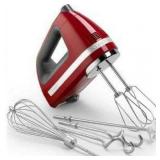 KitchenAid 9-Speed Hand Mixer, Empire Red, KHM926