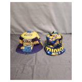 LOT OF 2 MINION HATS