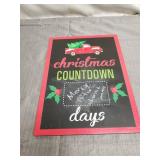 LOT OF CHRISTMAS SIGNS