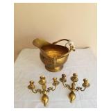 Lot of Brass Decor