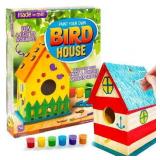 Made by Me Paint Your Own Birdhouse Kit Boys and Girls Child Ages 6+