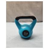 5 LB KETTLEBELL Kettle Plastic Workout Exercise Weights re spin Halle Berry