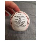 KANSAS CITY ROYALS GEORGE BRETT BASEBALL BALL