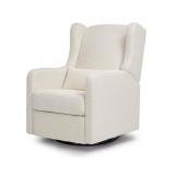 Carters Arlo Recliner and Swivel Glider in Ivory Boucle.