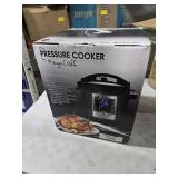 MegaChef 6qt Digital Electric Pressure Cooker - Silver - Retail: $98.99