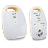 VTech Upgraded Audio Baby Monitor with Rechargeable Battery, Long Range, and Crystal-Clear Sound