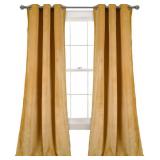 Retail - $51.99 Prima Velvet Solid 38" x 84" Window Curtains by Lush Decor