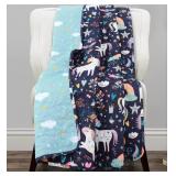 Retail - $20.99 Unicorn Heart Throw by Lush Decor