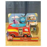 Disney Junior Firebuds Friends Bo and Flash Figure and Fire Truck Set